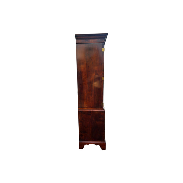 Henredon Aston Court Collection Georgian Banded Burled Armoire / TV cabinet