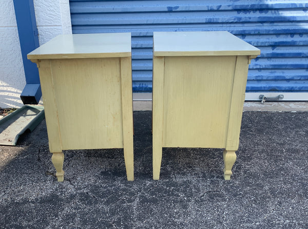 Dixie French Country Nightstands a Pair