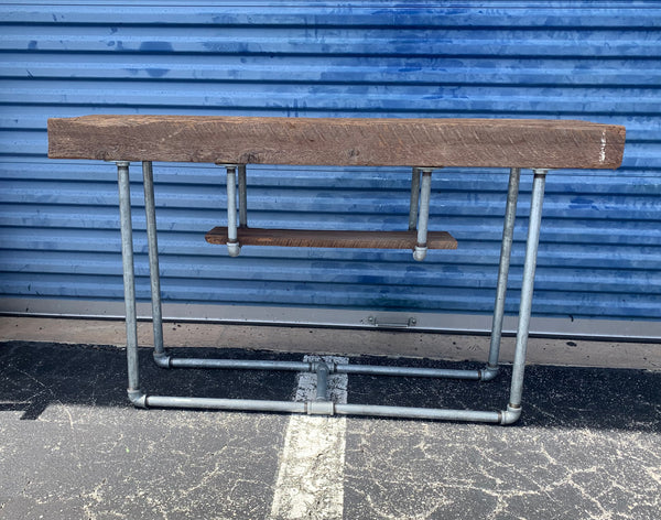 Vintage Industrial Foyer/ console table