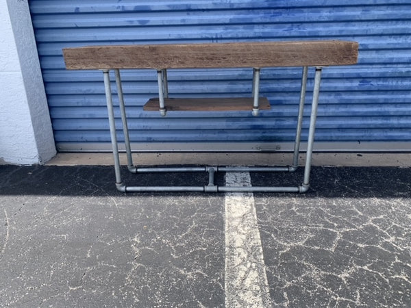 Vintage Industrial Foyer/ console table