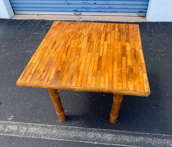 Organic Bamboo card / gaming table