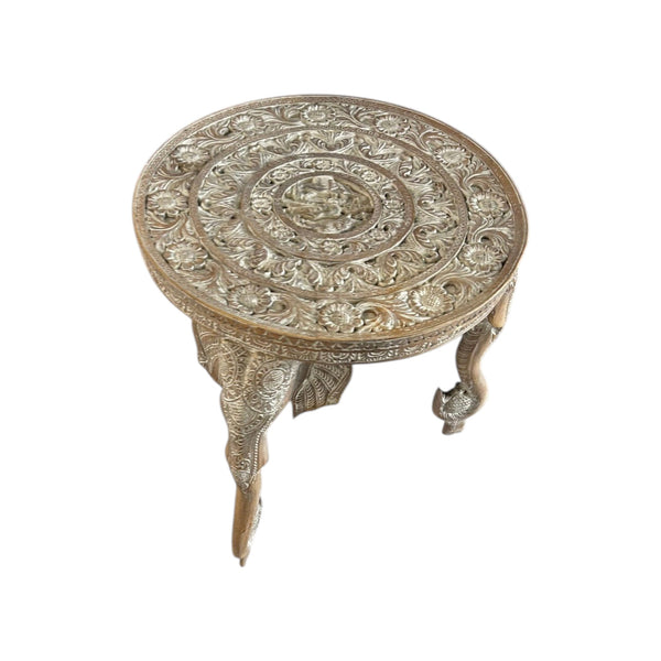 1970s Hollywood Regency Gampel Stoll Style Elephant Side table