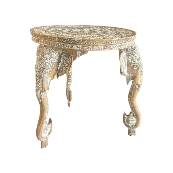 1970s Hollywood Regency Gampel Stoll Style Elephant Side table