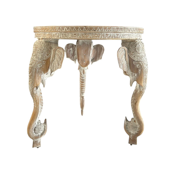 1970s Hollywood Regency Gampel Stoll Style Elephant Side table