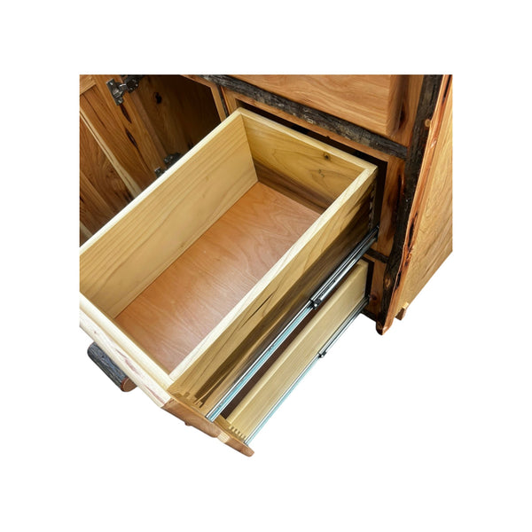 EZ Mountain Hickory Wood Amish Bathroom vanity 36"