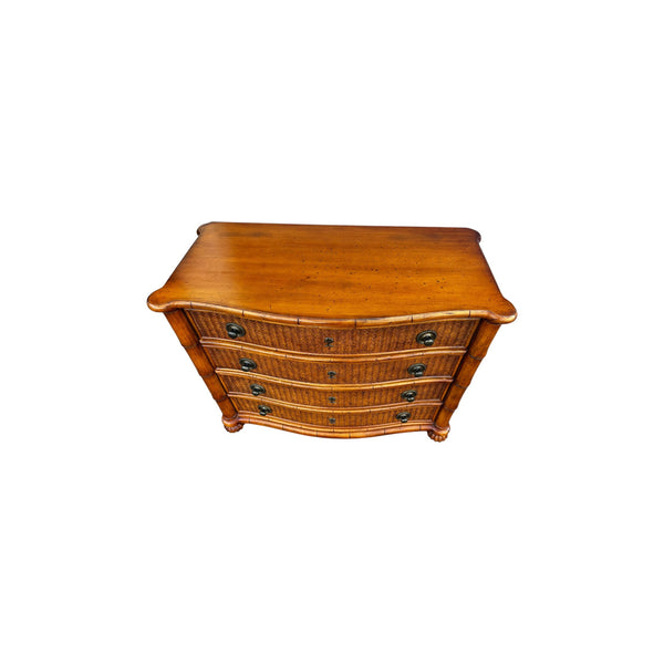 Tommy Bahama Lexington Island Breeze Collection Bamboo Wicker Chest 4 drawers