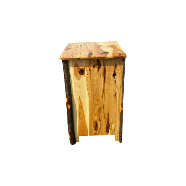 EZ Mountain Amish live edge Hickory wood File Cabinet