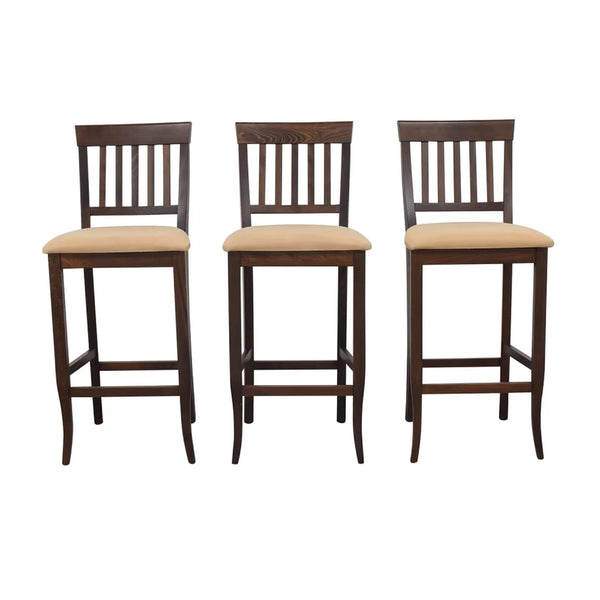 Pier 1 Wooden Bar Stools lot of 3