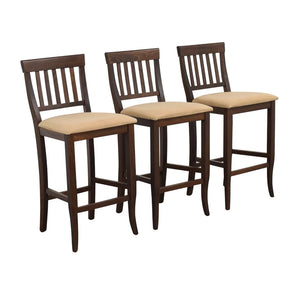 Pier 1 Wooden Bar Stools lot of 3