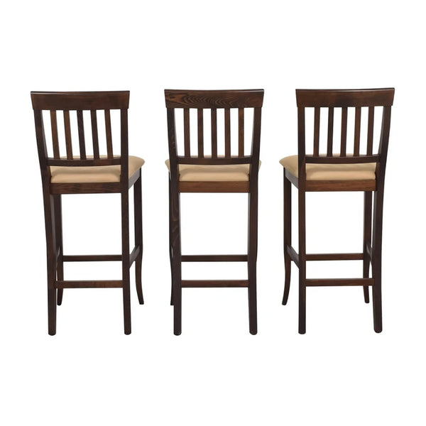 Pier 1 Wooden Bar Stools lot of 3