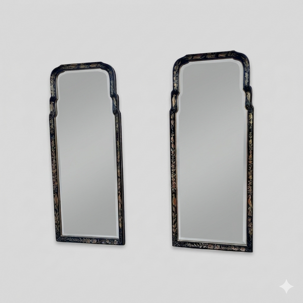 FRIEDMAN BROTHERS style Colonial Williamsburg Chinoiserie Mirrors by Robb & Stucky