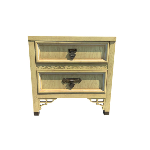 of Dixie Shangri-La Nightstand Chinoiserie Fretwork
