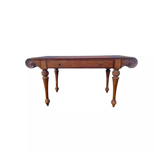 Tommy Bahama Style British Colonial Scrolled Writing desk