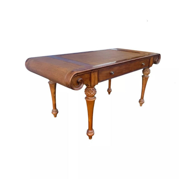 Tommy Bahama Style British Colonial Scrolled Writing desk