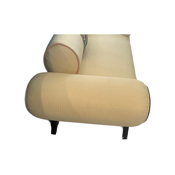 Sophisticated Designer Wood & fabric Christopher Guy Medea Ottoman Banquette