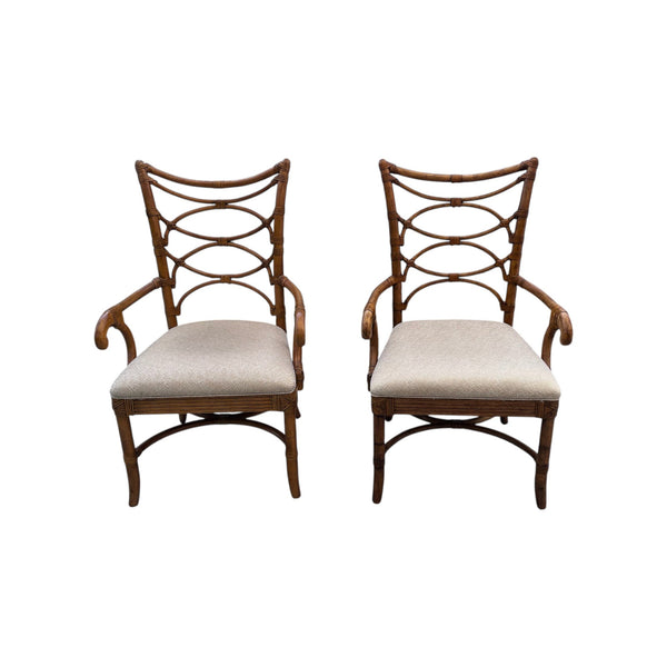 Lexington Tommy Bahama Beach House Collection Dining armchairs a pair