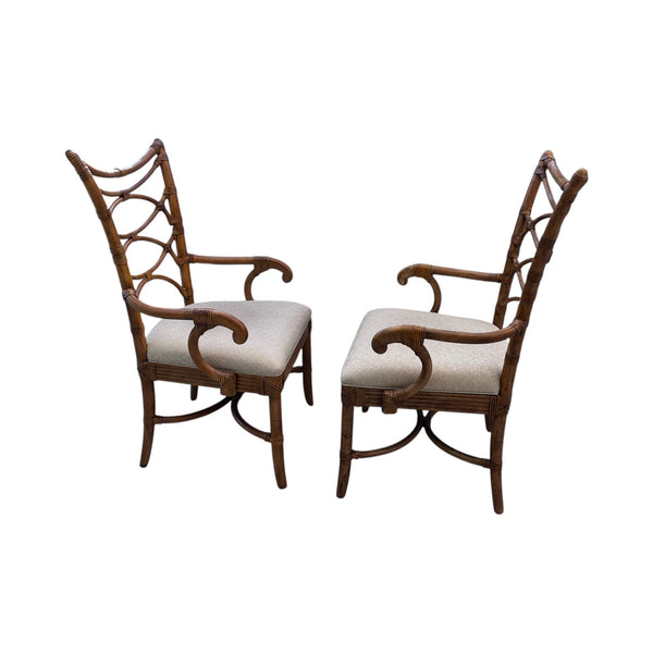Lexington Tommy Bahama Beach House Collection Dining armchairs a pair