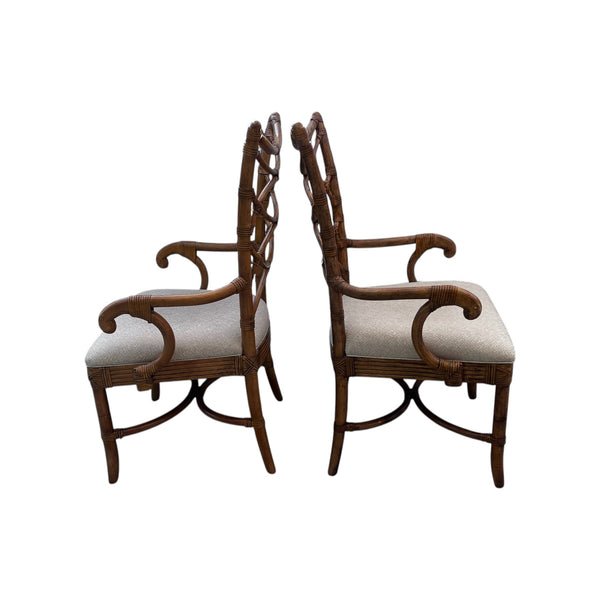 Lexington Tommy Bahama Beach House Collection Dining armchairs a pair