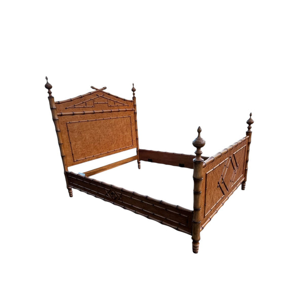 Martha Stewart for Bernhardt British Colonial Style queen size bed