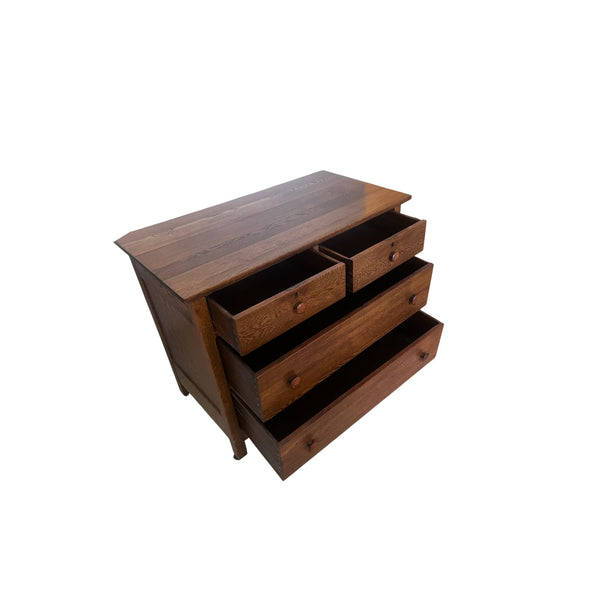 Antique American Tiger Oak Dresser / Bachelor Chest