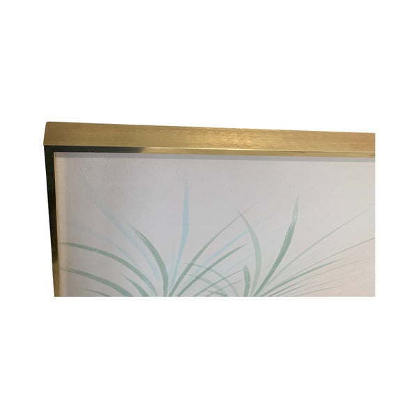 Lee Reynolds Signed Original Canvas Painting  Lilies in water 5'x 4'