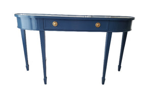 Hekman Copley Place Sofa Table Gloss Navy