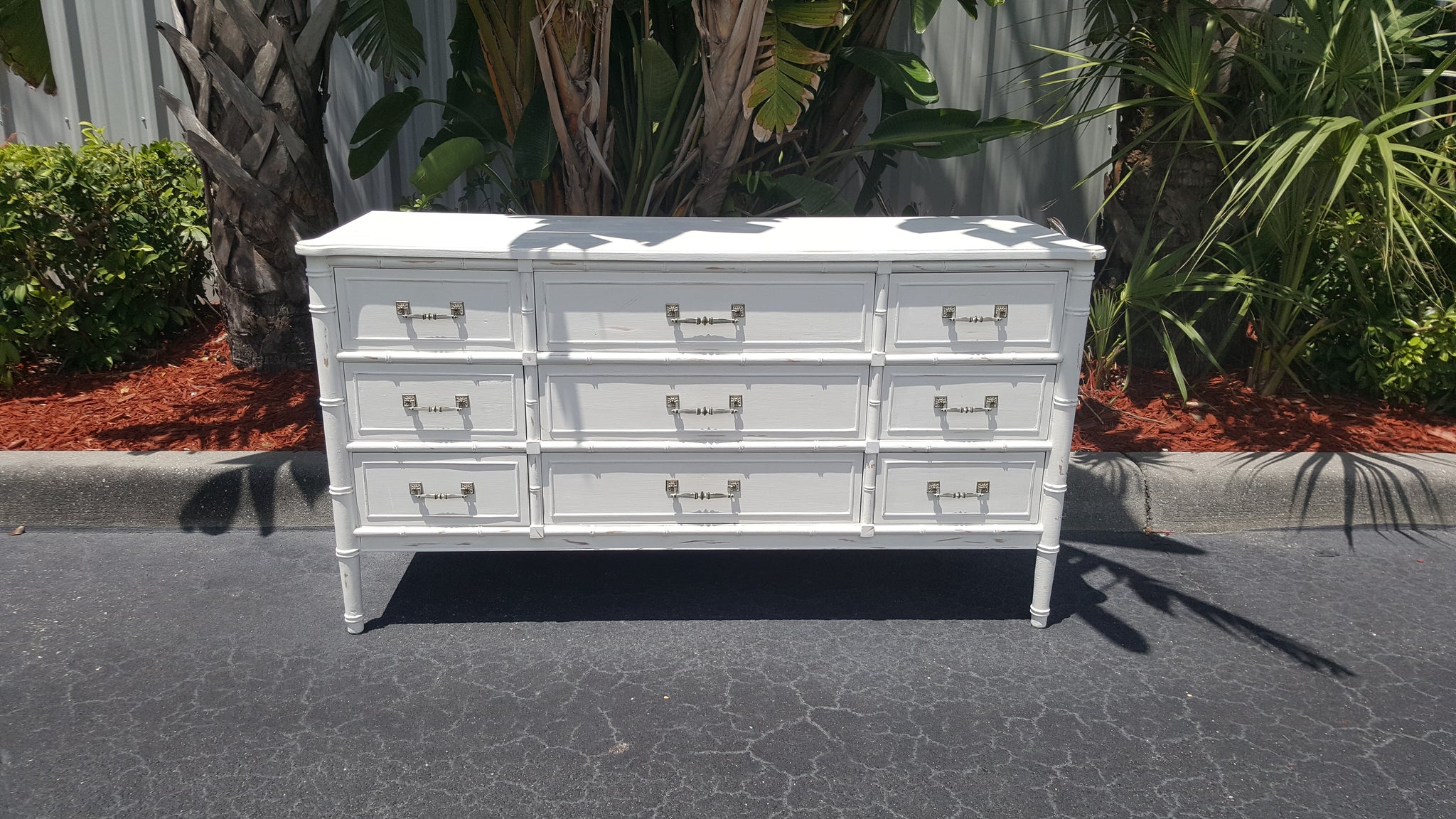 Henry Link Hali Bai Collection Faux Bamboo Dresser White – DEG Furniture Designs Henry Link Hali Bai Collection Faux Bamboo Dresser White – DEG Furniture Designs