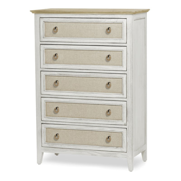 Captiva Island 5-Drawer Chest – Beach Sand Finish