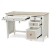 Captiva Island Desk & Chair Set – Beach Sand Finish