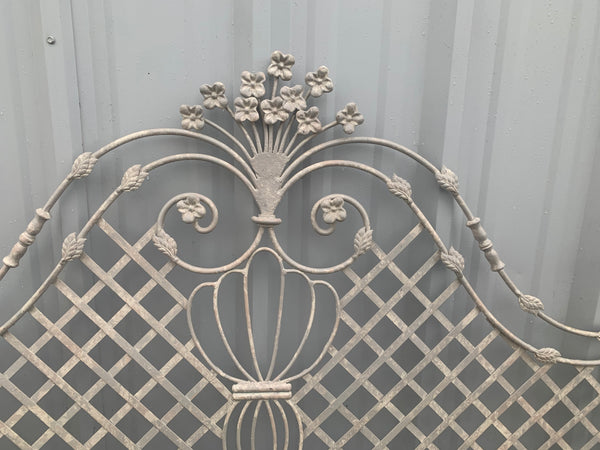 Wrought Iron Victorian queen/full size headboard