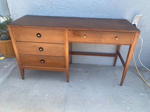 Basic Witz Mid Century Modern Desk and Chair set