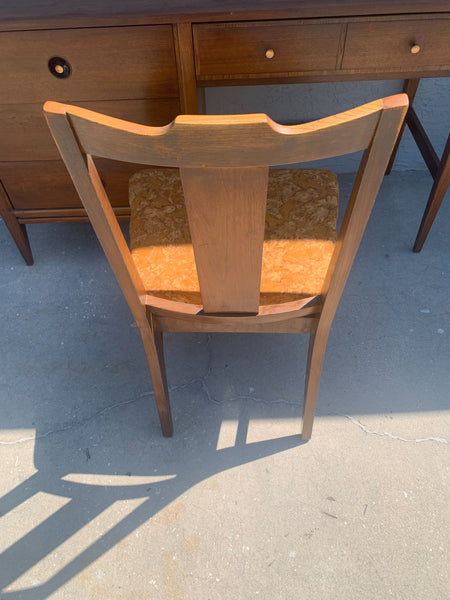 Basic Witz Mid Century Modern Desk and Chair set