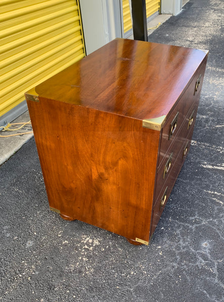 Henredon "Regiment" Campaign Style Bachelor chest 3 drawers