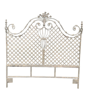 Wrought Iron Victorian queen/full size headboard