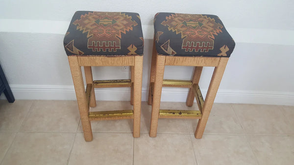 Henry Link Lexington Wicker Bar Stools