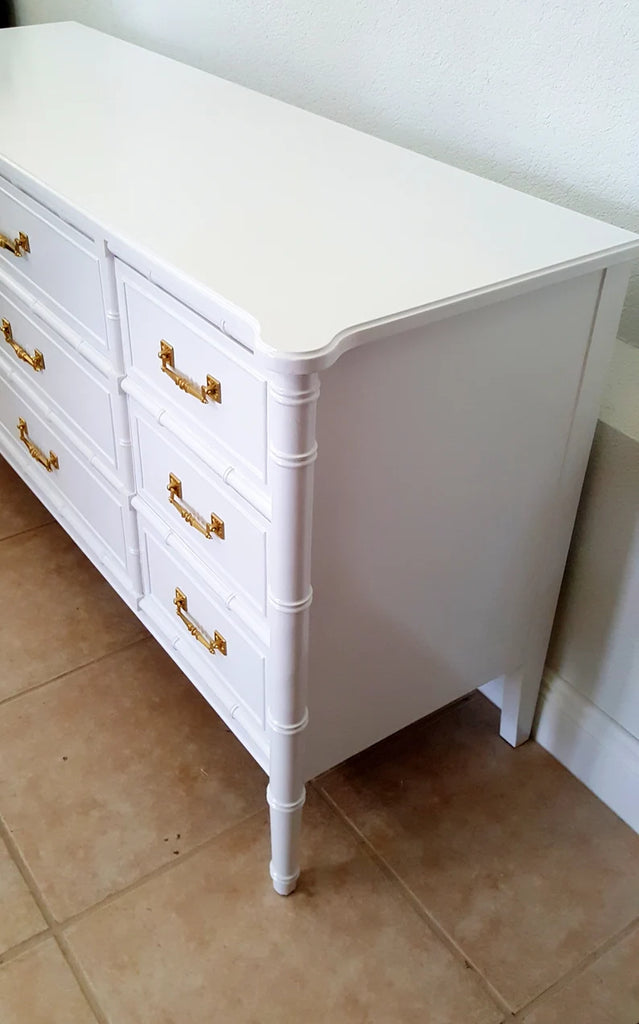 Henry Link Hali Bai Collection Faux Bamboo Dresser White – DEG Furniture Designs Henry Link Hali Bai Collection Faux Bamboo Dresser White – DEG Furniture Designs