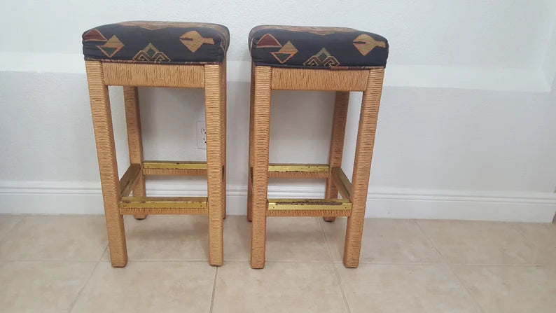 Henry Link Lexington Wicker Bar Stools