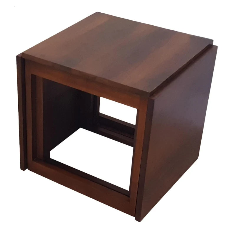 Trio of Kai Kristiansen Style Nesting Cube Tables