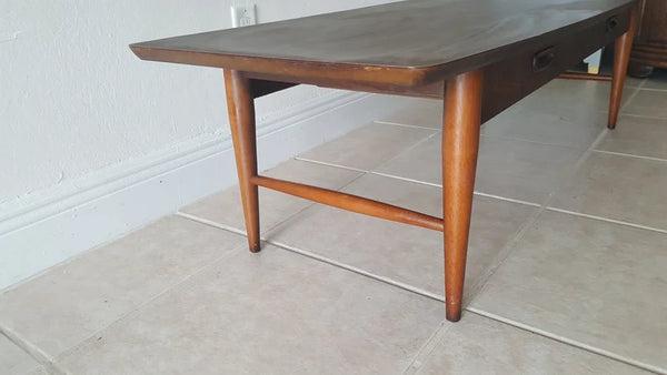 Mid Century Modern Coffee and end table set by Lane (pair)