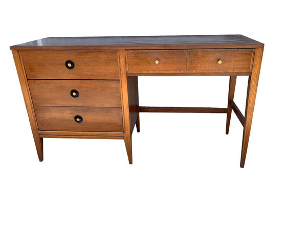 Basic Witz Mid Century Modern Desk and Chair set