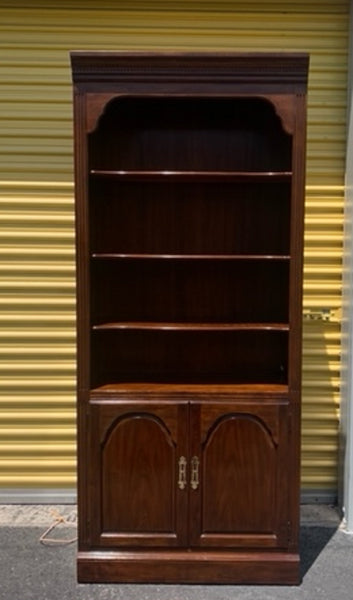 Drexel Heritage Solid Wood Cherry Bookcase Cabinet.