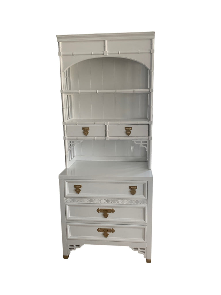 Shangri La by Dixie 3-Drawer Small Dresser With Hutch White and gold DEG Furniture Designs Shangri La by Dixie 3-Drawer Small Dresser With Hutch White and gold DEG Furniture Designs